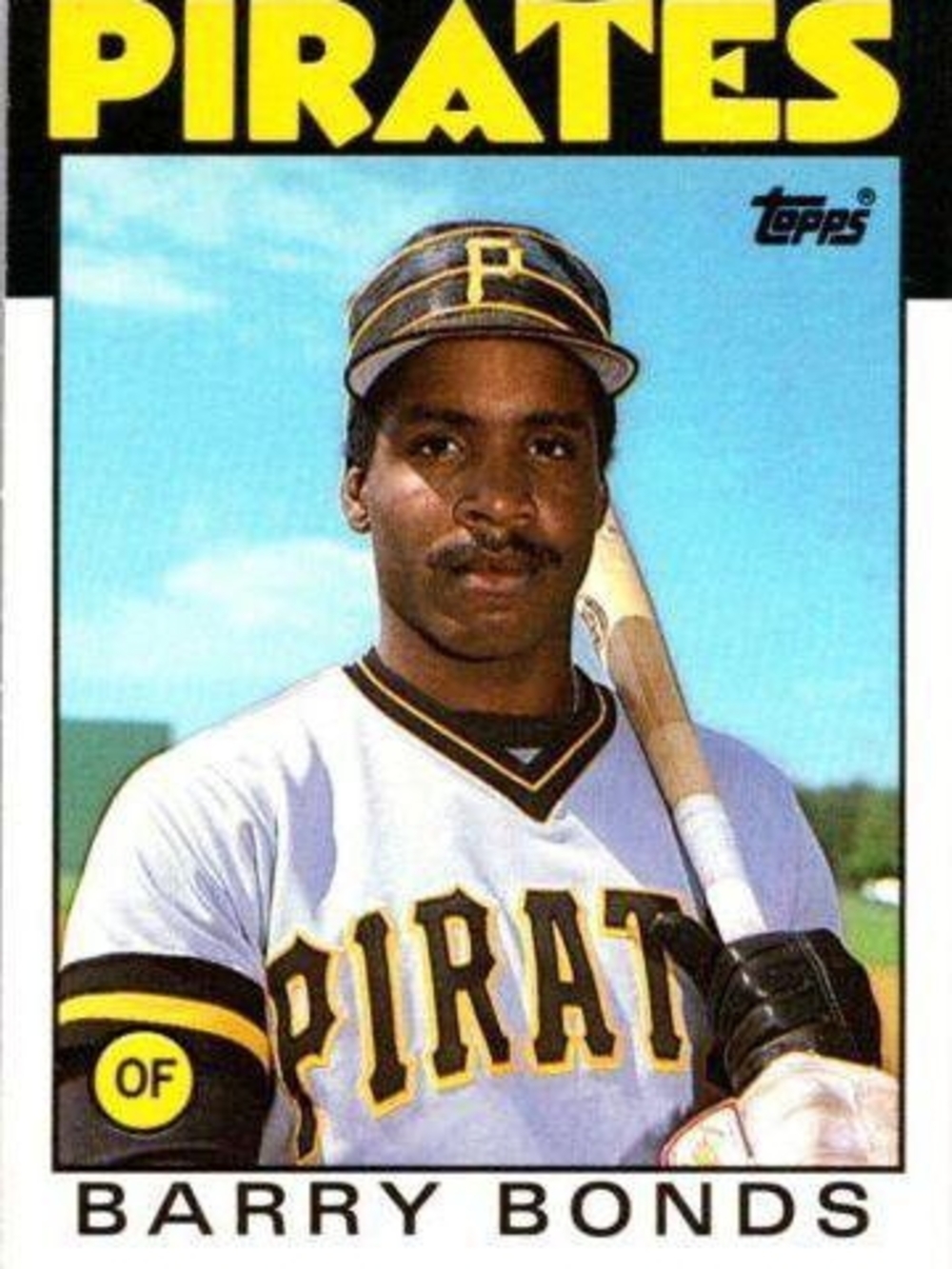 Topps 1986 Topps Traded Barry Bonds #11T Pittsburgh Pirates Baseball RC- REPLICA